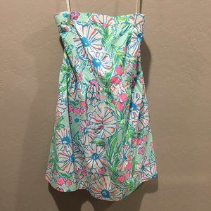 Lilly Pulitzer Chandie dress Splish Splash L